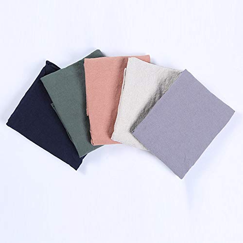Nuevo Delantal de Lino Falda Halter Vendaje Cruz Color Sólido Japón Estilo Japonés Simple Delantales Cocina Cafetería Tienda de Postres Restaurante con 2 Bolsillos Yvelands, Verde