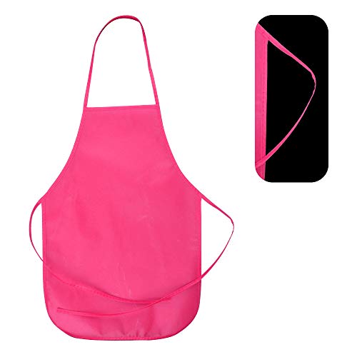 Onepine 8 Piezas 8 Colores Tela Delantales Pintura Delantales Art Smock para la Cocina, Aula, Actividad de pintura (8 PCS)