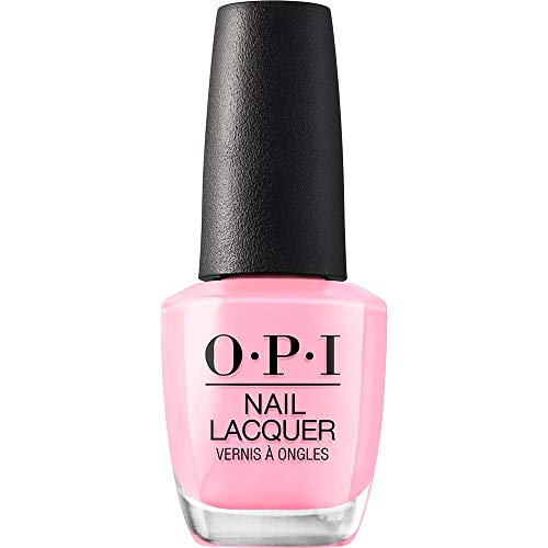 OPI Nail Laquer - Esmalte Uñas Duración de Hasta 7 Días, Efecto Manicura Profesional, 'Sweet Heart' Rosa - 15 ml