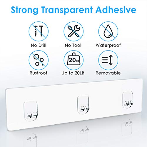 Oriware Adhesivo Negro Estantes Cesta para Ducha Estanteria Organizador Baño SUS304 Acero Inoxidable Sin Taladro - 3 Piezas