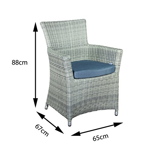 Oseasons Eden Tea Lounge - Juego de 2 Salones con Mueble