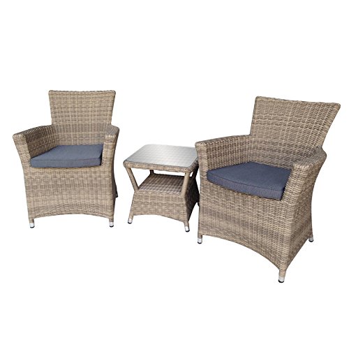 Oseasons Eden Tea Lounge - Juego de 2 Salones con Mueble