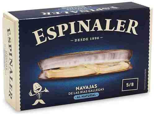 PACK 6 CONSERVAS DE NAVAJAS DE MAR ESPINALER (x6)