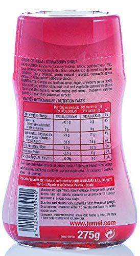 Pack de 4 unidades de Sirope de Fresa Jumel sin gluten (1,75 euros/unidad)
