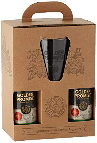 Pack Regalo Vaso serigrafiado + 5 botellines 33cl BEST SECRET RYE IPA - CERVEZAS GOURMET de elaboración limitada - de centeno