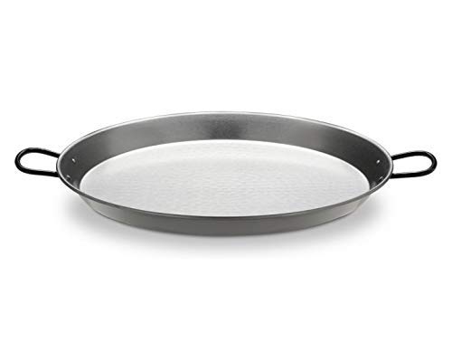 Paellera de Acero Pulido 46cm