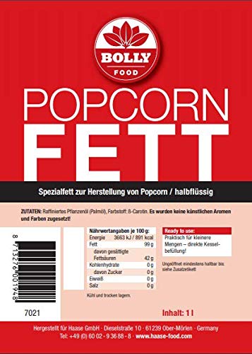Palomitas de maíz aceite de palomitas de maíz 1 litro de fina mantequilla aroma semi-líquido oferta superior