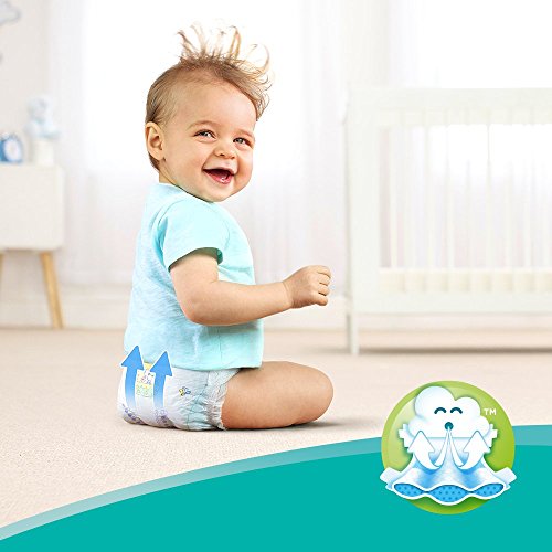 Pampers Baby-Dry tamaño 5, 39 pañales, 11 – 16 kg, paquete esencial, canales de aire para una sequedad transpirable durante la noche