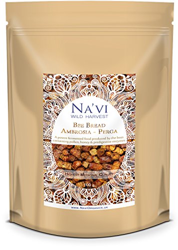 Pan de Abeja Grado superior, Perga, Ambrosia, Polen de Abeja Fermentado (100g)