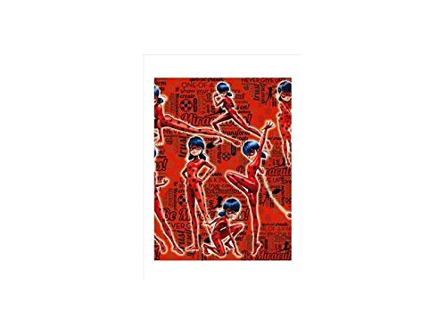 Papel regalo Prodigiosa Ladybug 70x200cm surtido 75 uds