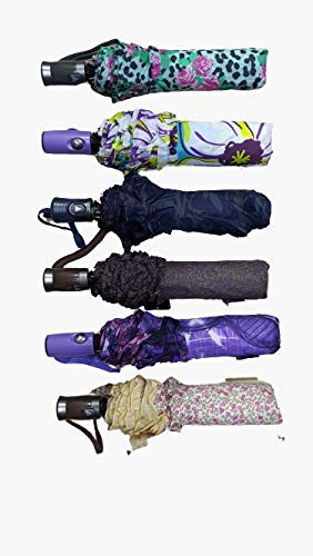 Paraguas de viaje – El mejor paraguas plegable compacto para hombres y mujeres – perfecto para viajes, lluvia, tormentas, granizo o exterior duro diseño 3