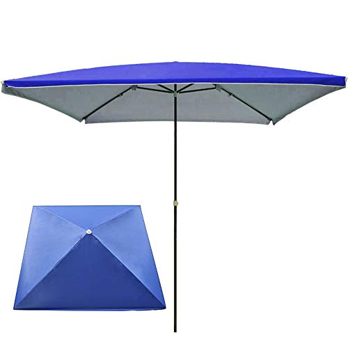 Parasol | 200 x 200 cm Sombrilla Cuadrada Plegable | para Balcón y Terraza | Sombrilla Impermeable Protección Solar | Altura Ajustable