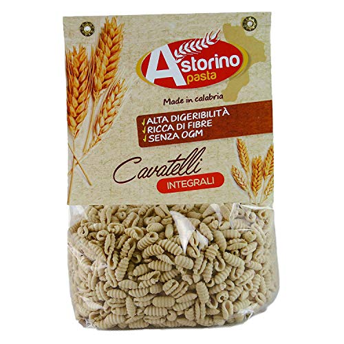 PASTA CASERA DE CALABRIA LOS CAVATELLI HECHO CON TRIGO DURO DE ASTORINO PASTA: 6 PAQUETES DE PASTA DE 500 GRAMOS PRODUCIDOS EN CALABRIA CON TRIGO ITALIANO