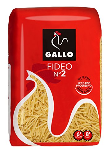 Pasta seca Gallo fideo 500gr., 1 unidad