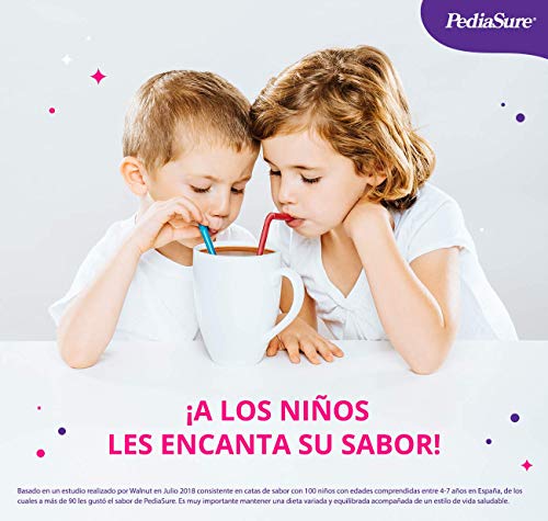 PediaSure drink – Batido para Niños, Sabor Chocolate, con Proteínas, Vitaminas y Minerales - Pack 4 botellas x 200ml