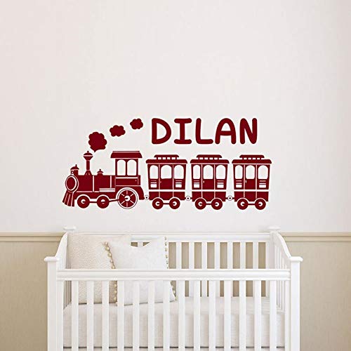 Pegatinas de pared tren jardín de infantes habitación de los niños habitación del bebé decoración del hogar harina pegatinas de pared arte mural