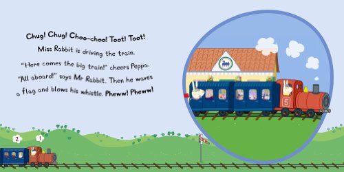 PEPPA AND THE BIG TRAIN (Peppa Pig)