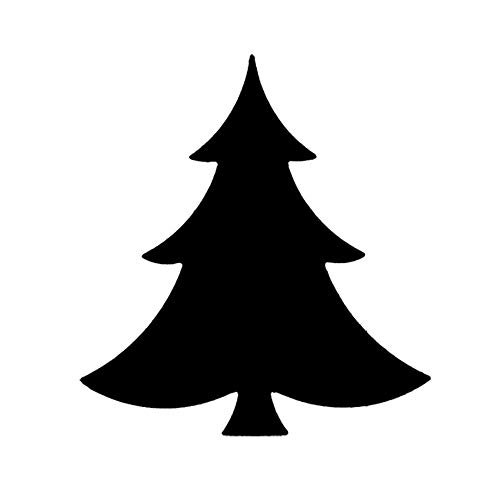 Perforadora Jumbo | Árbol de Navidad | Perforadora de motivos para papel | Crea, por ejemplo, tarjetas de felicitación o etiquetas de regalo para Navidad | Perforación: aprox. 4,3 cm x 4 cm