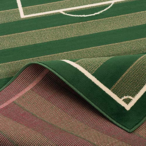 Pergamon Trendline - Alfombra Infantil - Campo de Fútbol - 4 tamaños