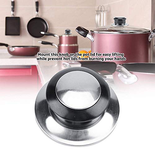 Perilla De La Tapa De La Cacerola, Repuestos para La Cocina De La Cocina del Hogar, Manija De Repuesto/Perilla De La Olla, Tapa De La Caldera, Manija Universal, Accesorios De La Bandeja con Tornillos