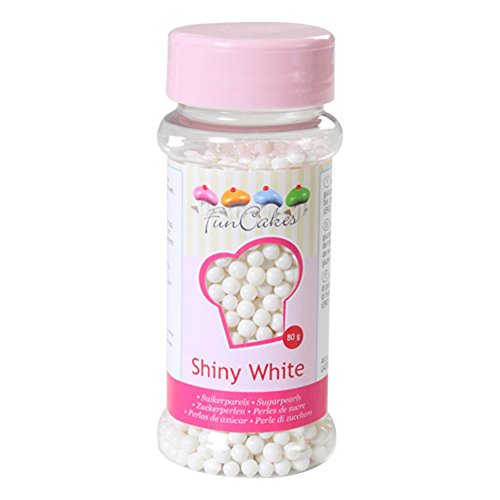 Perlas Blancas Brillantes 80gr Funcakes
