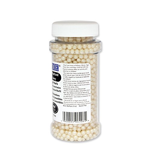 Perlas de Azúcar PME Marfil de Perla 100 g