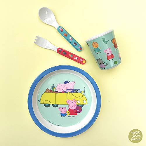 Petit Jour Paris – Vaso Peppa Pig – perfecto para beber como los adultos.