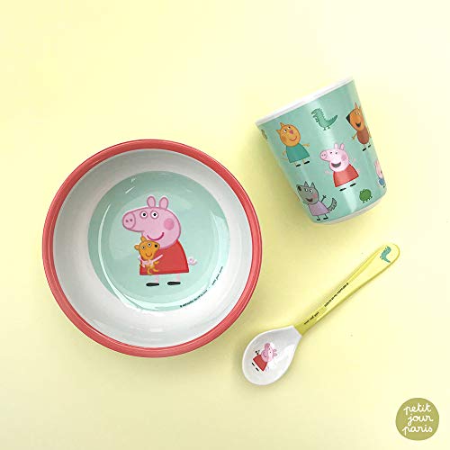 Petit Jour Paris – Vaso Peppa Pig – perfecto para beber como los adultos.