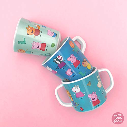 Petit Jour Paris – Vaso Peppa Pig – perfecto para beber como los adultos.
