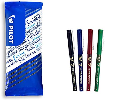 Pilot Spain V-5 - Roller con tinta líquida, multicolor