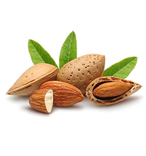 PINK SUN Almendras Enteras Orgánicas Crudas 1kg Bio Con Piel Español No tostado Sin Sal Natural Pieles 1000g a Granel Frutos Secos Sin Cáscara - Raw Organic Whole Almonds Spanish Nuts Bulk
