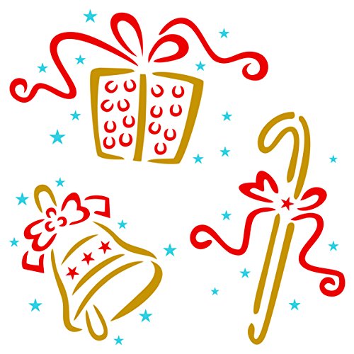 Plantilla de decoración de Navidad