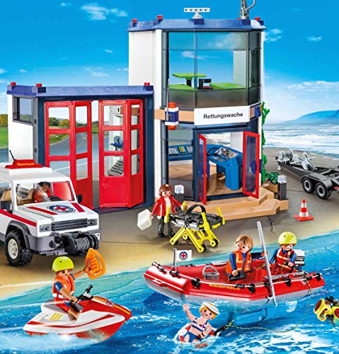 Playmobil 9533 Drk Mega Set - Juego de salvavidas