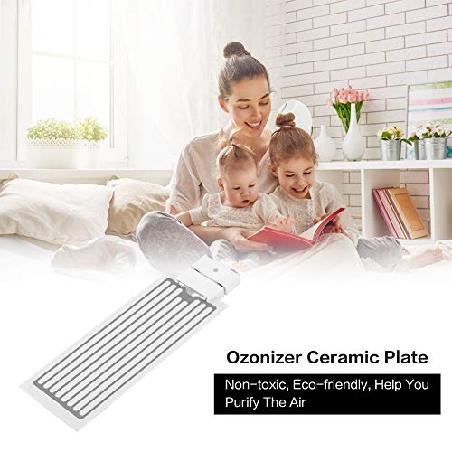 Portátil Generador de Ozono, purificador de aire de desodorierer de Esterilizador de Ozono isator de placas de cerámica de aire Esterilizador de lavado o de equipo 3.5g