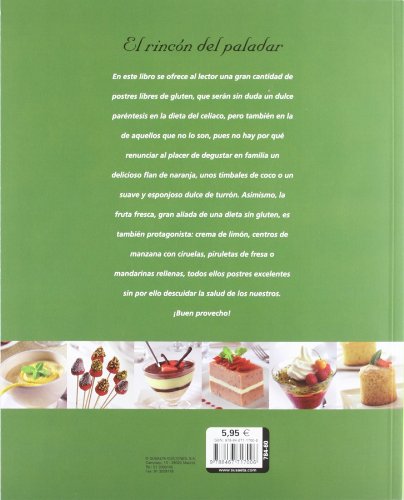 Postres para celíacos (El Rincón Del Paladar)