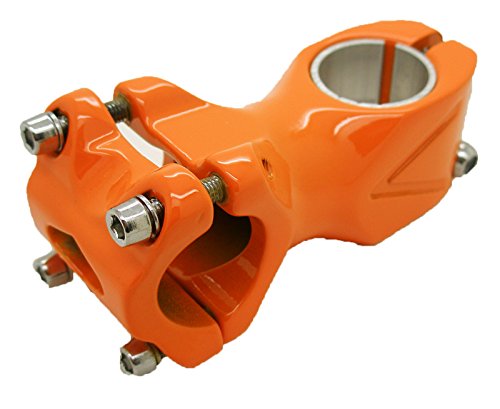 Potencia Ahead de Aluminio Color NARANJA Angulo de 7 grados 25.4 60mm para Bicicleta FIXIE 3506naranja