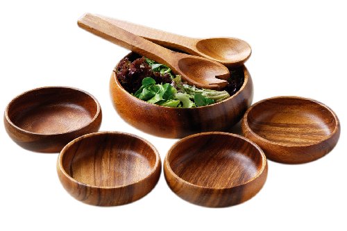 Premier Housewares - Juego de ensaladera y Cuencos (7 Piezas)