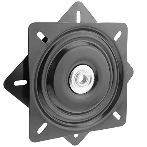 PrimeMatik - Base giratoria Manual de 195x195mm y 100Kg de Carga. Plataforma de rotación