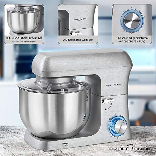 Proficook PC-KM 1188 501188 Batidora de Varillas Aluminio 1500 W