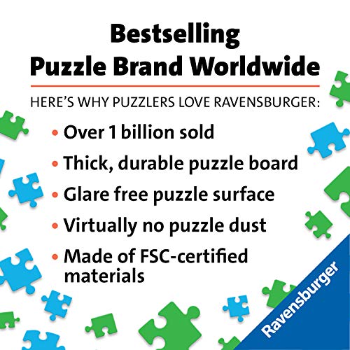 Ravensburger Personajes Disney - Puzzle Panorama, Premium Puzzle con tecnologia Softclick, 1000 piezas, para adultos (15109 7)