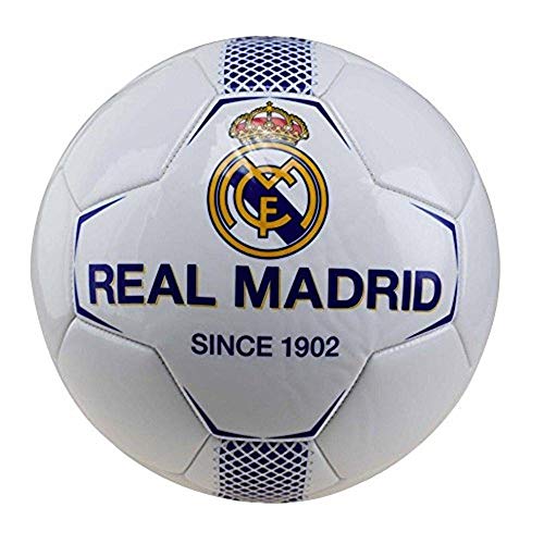 REAL-MADRID BALON N1 PEQ BLANCO-AZUL N.º de p