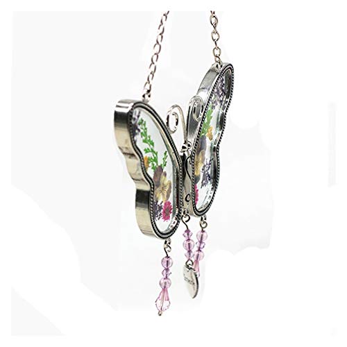 Regalo para madre, mariposa, mamá, joyería de moda, para mujer, con diseño de calor, campanillas de viento y decoraciones colgantes 0516 (color: multicolor).