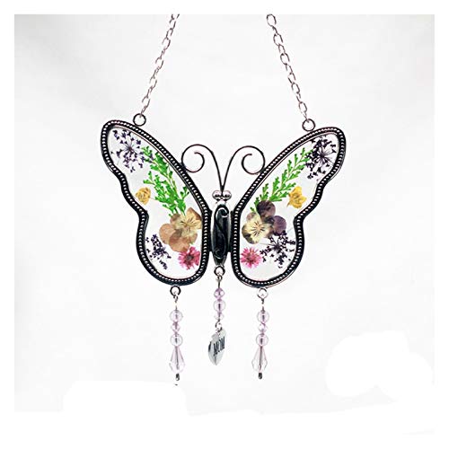 Regalo para madre, mariposa, mamá, joyería de moda, para mujer, con diseño de calor, campanillas de viento y decoraciones colgantes 0516 (color: multicolor).