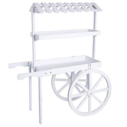 RegalosMiguel - Carritos Candy Bar - Carrito Candy Bar Strawberry - Blanco