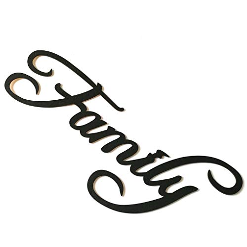 Regard L Bendiciones Familia Memories Letra de Madera Etiqueta de la Pared de Madera Muestra Colgante Palabra DIY decoración de la Barra del Ornamento