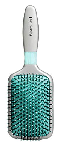 Remington Shine Therapy B80P – Cepillo Plano para el Pelo, Antiestático, Antiencrespamiento, Cerámica Avanzada con Aceite de Argán, Gris