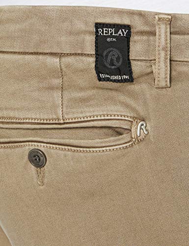 REPLAY ZEUMAR Jeans, 300 marrón, 34W x 34L para Hombre
