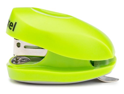 REXEL 2100150 - Grapadora escolar modelo BUDDY + caja de grapas (en blister) colores surtidos