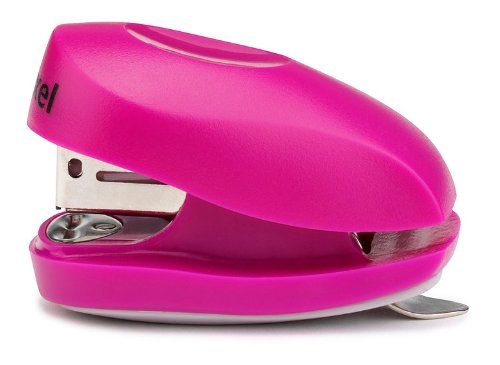 REXEL 2100150 - Grapadora escolar modelo BUDDY + caja de grapas (en blister) colores surtidos