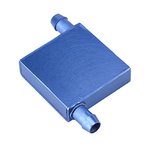 Richer-R Bloque de Enfriamiento de Agua,Bloque de Aluminio PC para Tarjeta Gráfica de CPU del Ordenador,Refrigeración por Agua de Película de Semiconductores,Refrigeración Industrial,